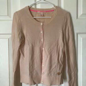 Victoria Secret Cashmere Light Pink Cardigan